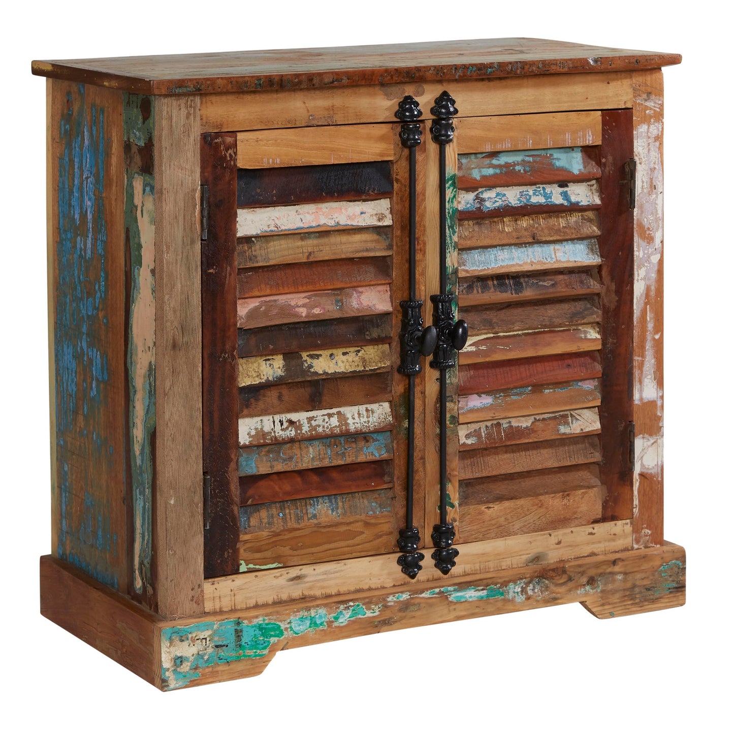 Seattle Reclaimed Wood 2 Door Sideboard Cabinet