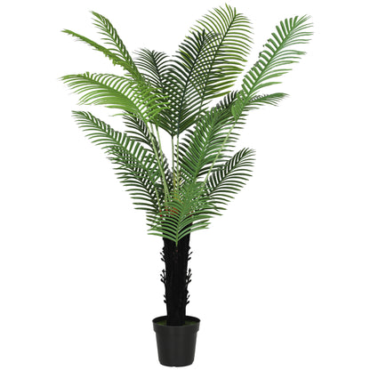 Seta Tall Artificial Areca Palm With Layered Leaf Detail In Pot H8 175cm Green