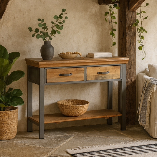 2 Drawer Console Table