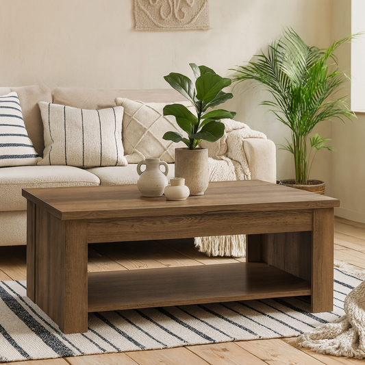 Fernlight Dark Oak Rising Coffee Table