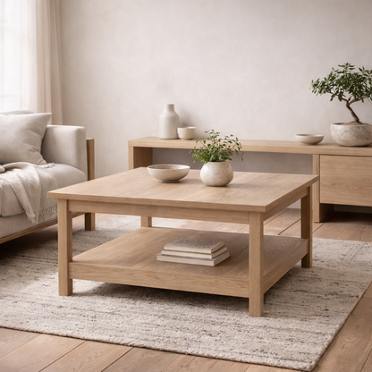 Gossmere Hickory Oak Effect Coffee Table