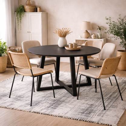 Frida Black Dining Table