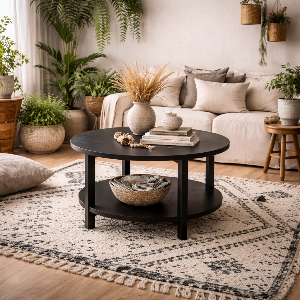 Westbrook Black Coffee Table