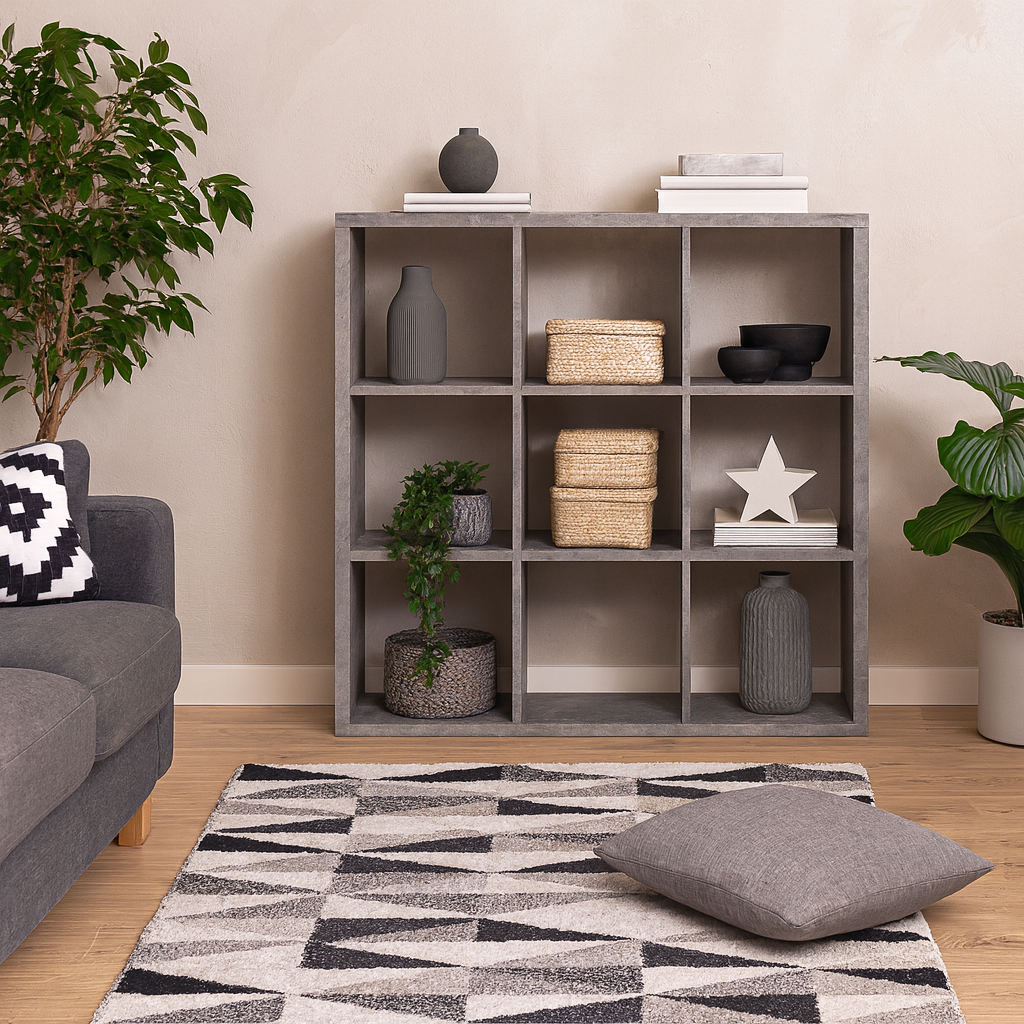 Shanghai Concrete Grey 3x3 Storage Unit