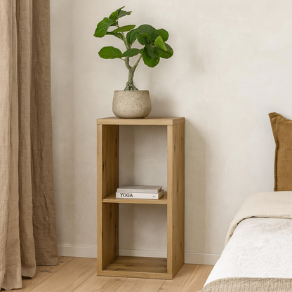 Mauro 1 Shelf Storage Unit in Artisan Oak