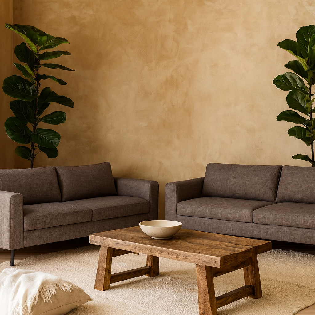 Set of 2 San Sebastian 3 Seater Sofas Upholstered Light Grey Fabric