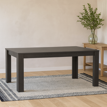 Nantes Extending Wood Effect Dining Table 160cm to 200cm