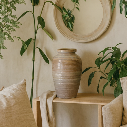 Solmere Brindled Amphora Vase