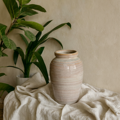Solmere Brindled Amphora Vase