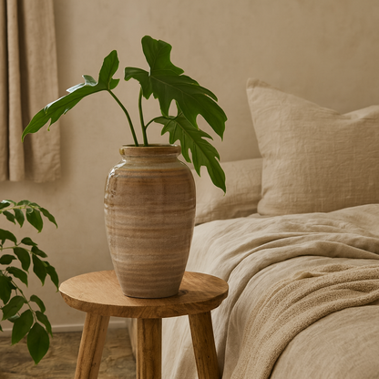 Solmere Brindled Amphora Vase