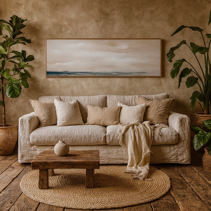 Ona Hand Painted Canvas In Frame