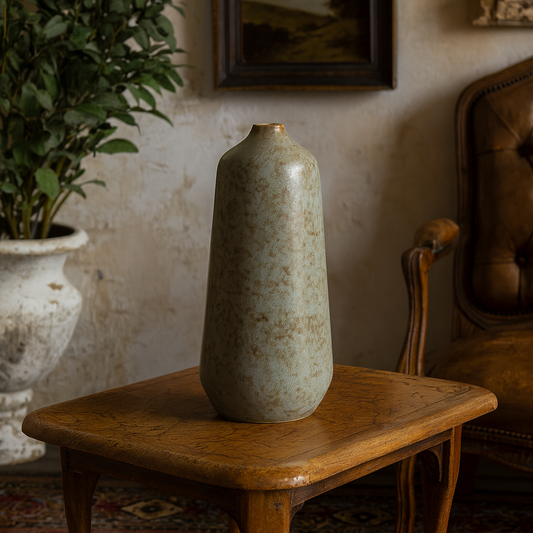 Kala Rustic Ceramic Bottle Vase
