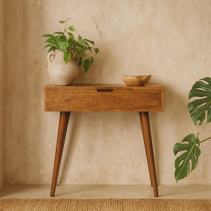 Olbia Small Oak Mango Wood Dressing Table