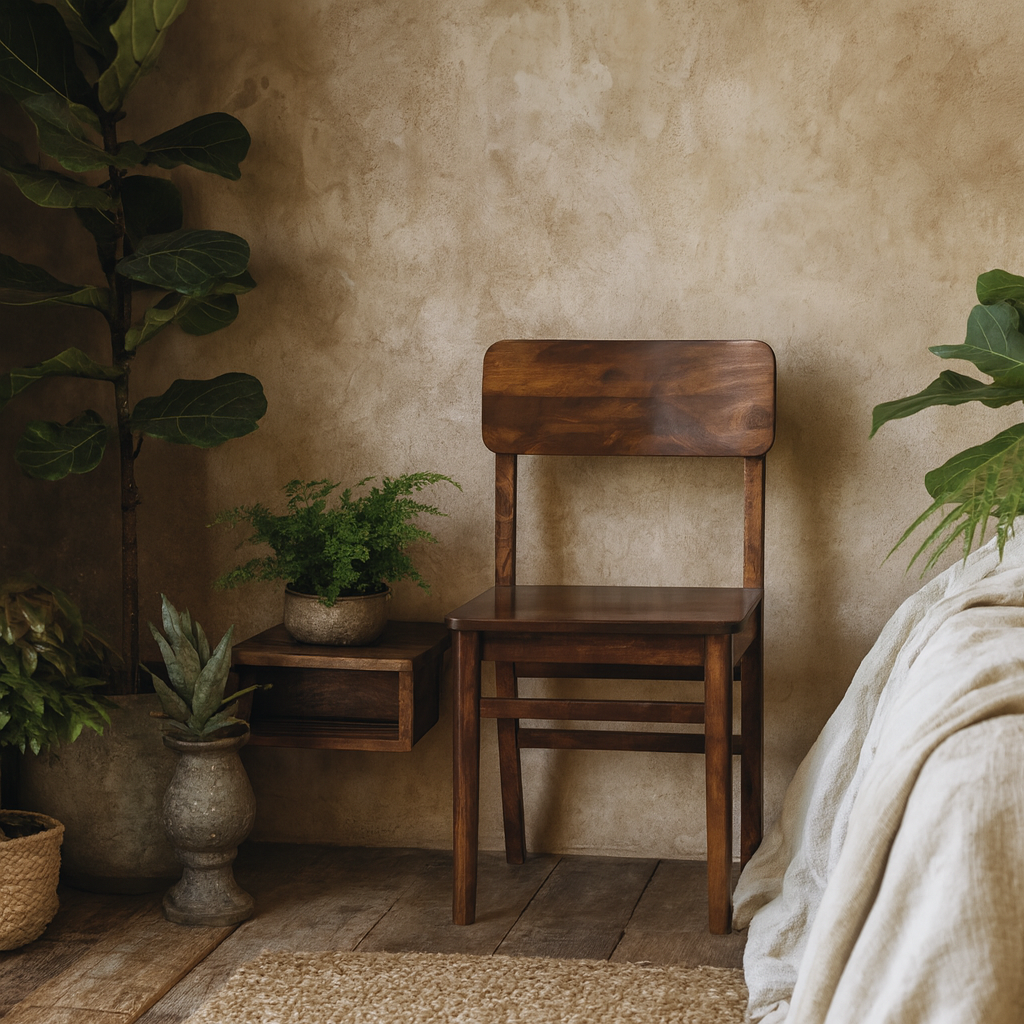 Toscana Classic Chestnut Mango Wood Dining Chair