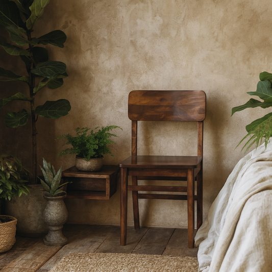 Toscana Classic Chestnut Mango Wood Dining Chair