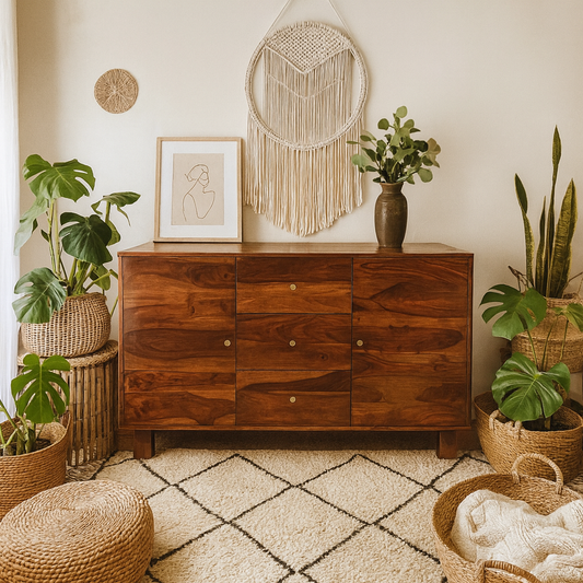 Bologna Large Sideboard 3 Drawers 2 Doors