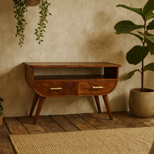 Bergamo Mango Wood TV Media Unit