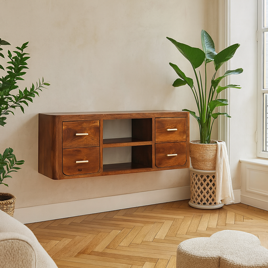 Rochefort En Terre Mango Wood TV Media Unit