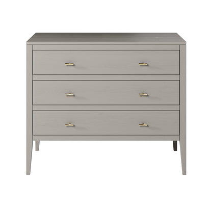 Salvador Mist Grey Wood Grain 3 Drawer Chest