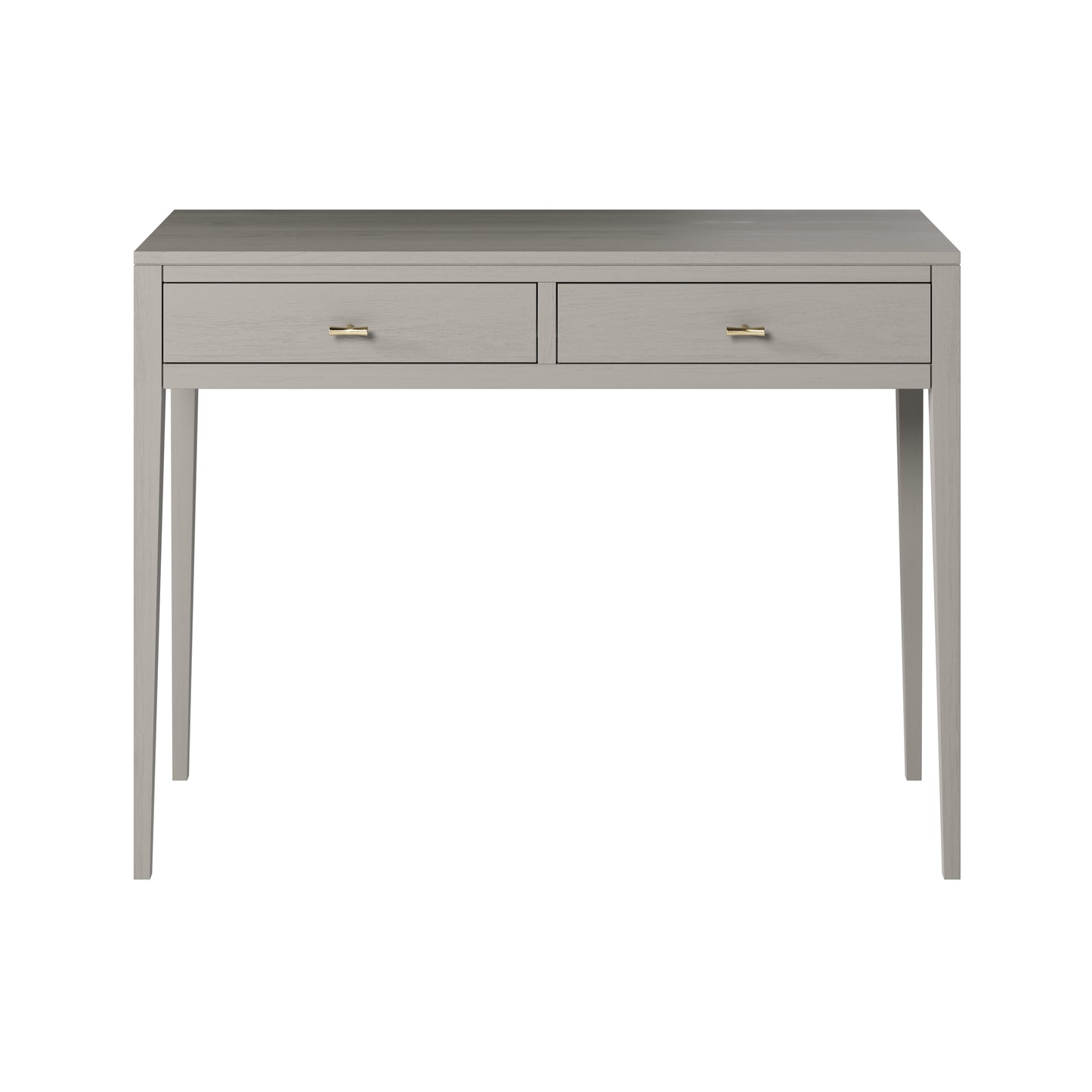 Valencia Mist Grey Wood Grain 2 Drawer Desk