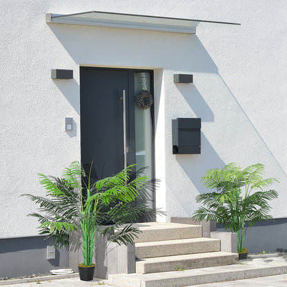Dimi Keha Pair Of Artificial Palm Style Trees In Pots H8 125cm