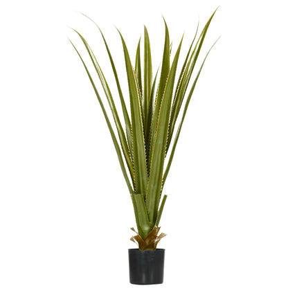 Lisu Raha Artificial Agave Style Succulent Plant In Pot For Indoor Or Outdoor Placement