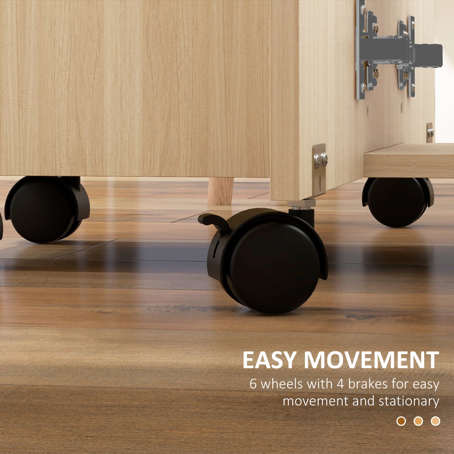 Tofaba Wooden Wood Effect Drop Leaf Dining Table With Integrated Storage