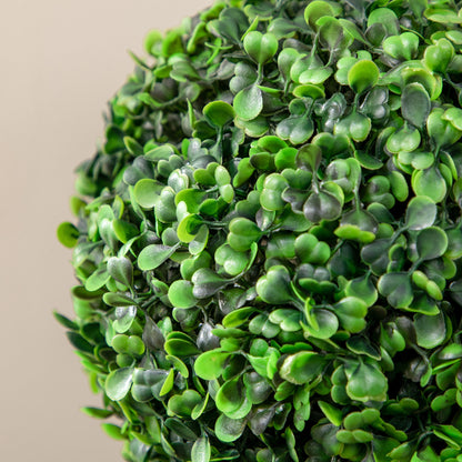 Losasa Zimo Set Of 2 Artificial Boxwood Ball Trees Suitable For Indoor Or Outdoor Settings