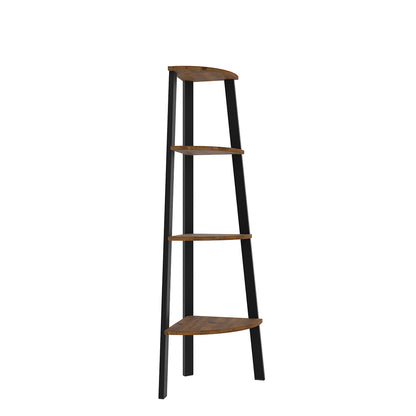 Maynooth Maynooth Industrial Wood and Metal Corner Unit 4 Shelves