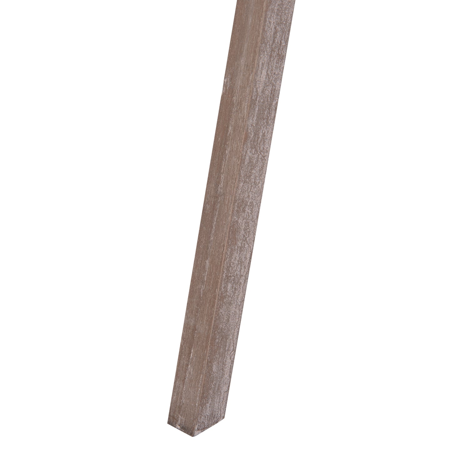 Sosureyo Wood And Metal Grey And Bronze Industrial Tripod Floor Lamp With Adjustable