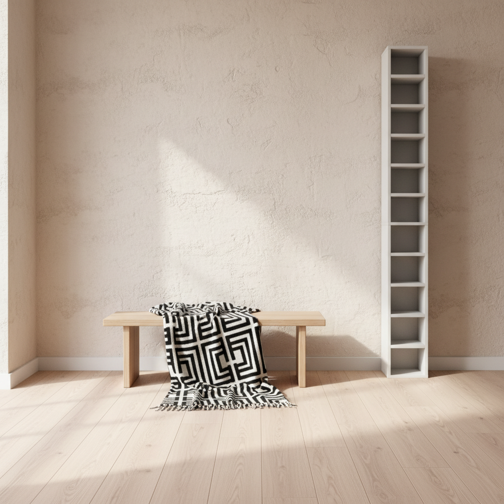 Manina Wood White Tall Narrow CD Storage Tower With 204 Disc Capacity