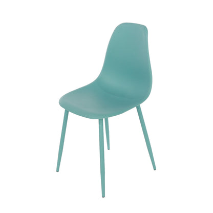 Yozgat Sky Blue Outdoor 3 Piece Cala Bistro Table And 2 Chair Set