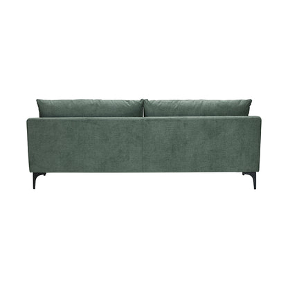 Buenafuente Green Velvet Upholstered 3 Seater Sofa