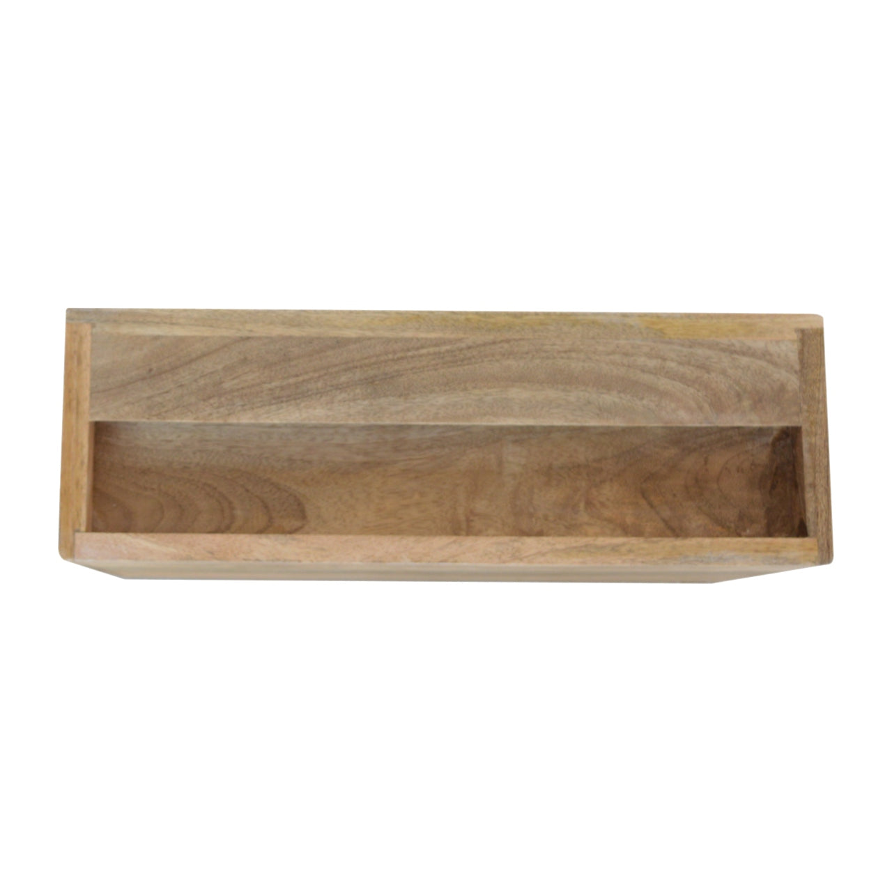 Bardolino Wall Mounted Mango Wood with Brass Detail Bedside Table