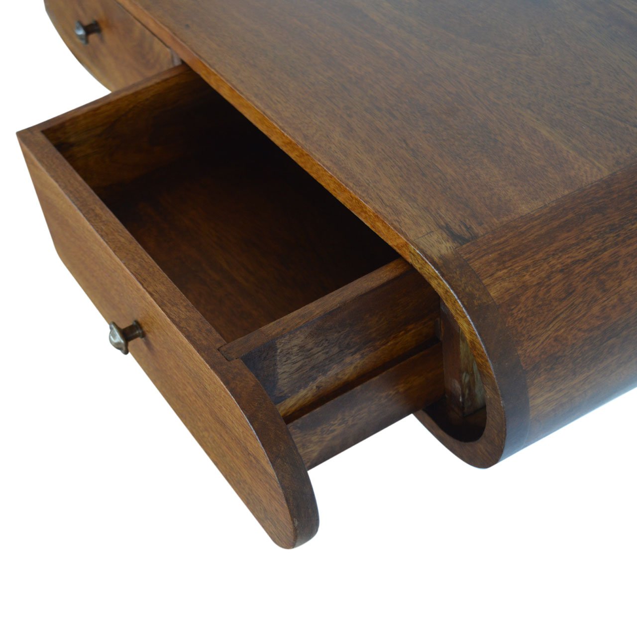 Peschiera Floating Chestnut London Console 2 Drawers