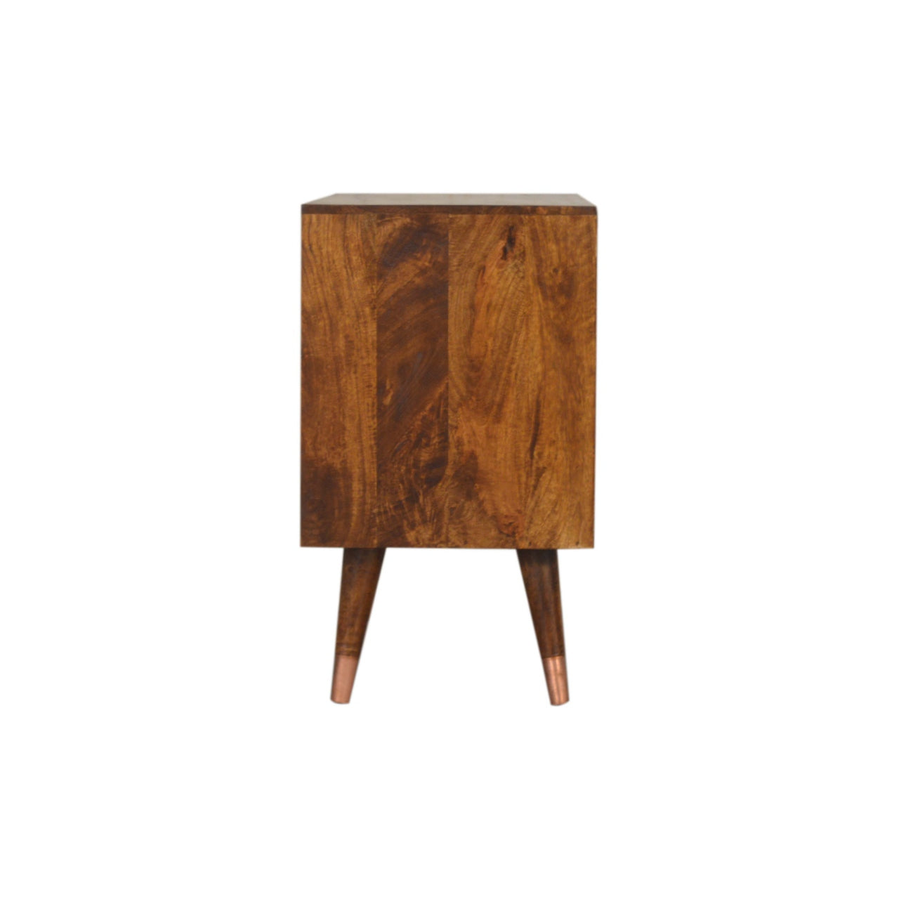 Trento Copper Sideboard with 3 Drawers and Door