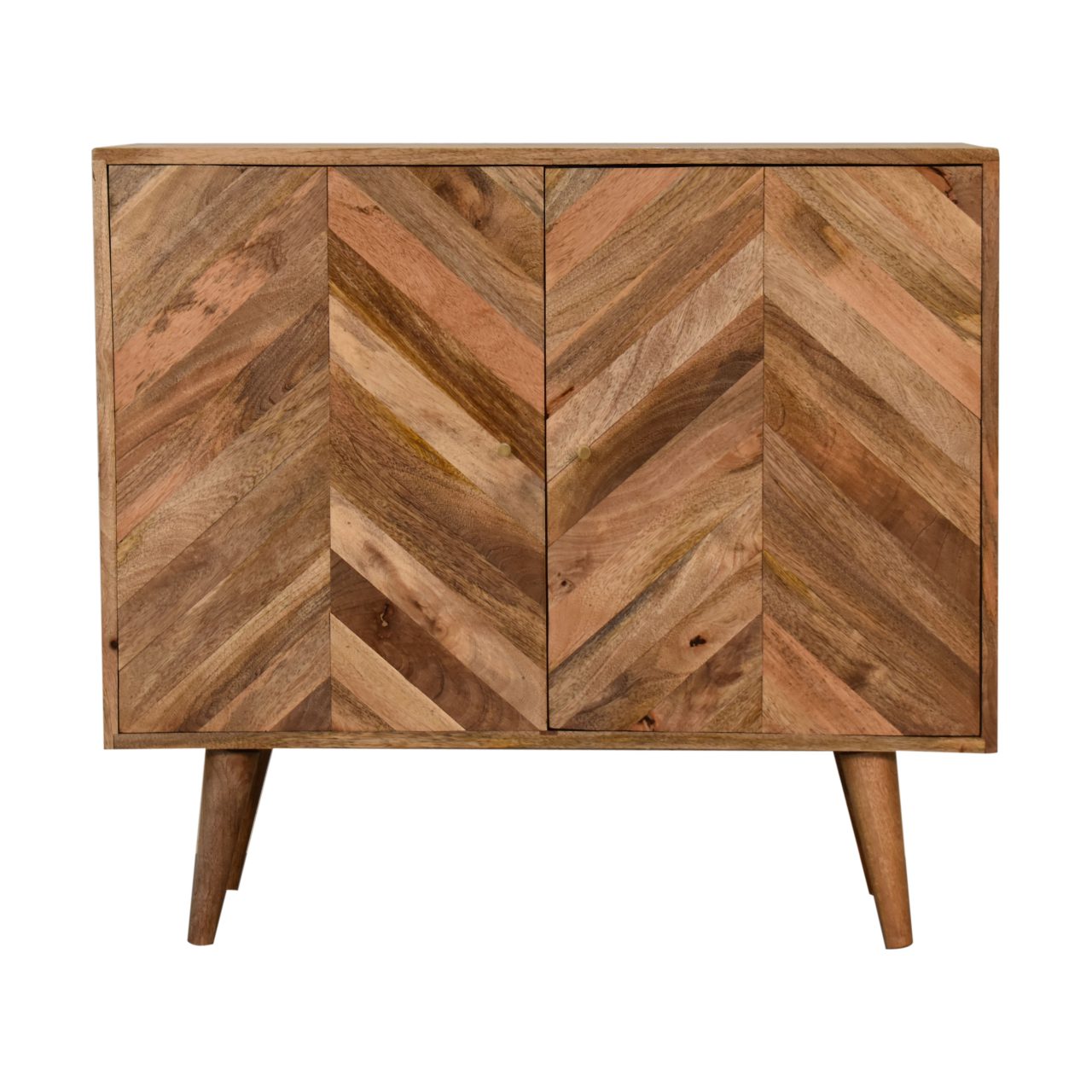 Dozza Carved Mango Wood 2 Door Cabinet