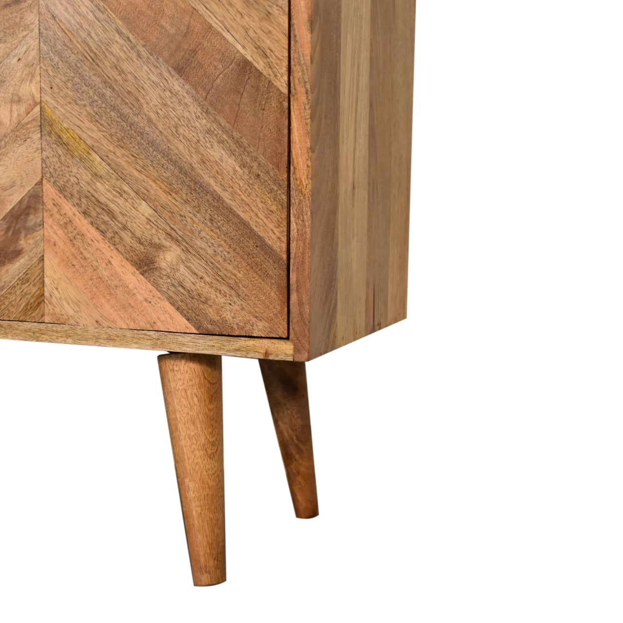 Dozza Carved Mango Wood 2 Door Cabinet