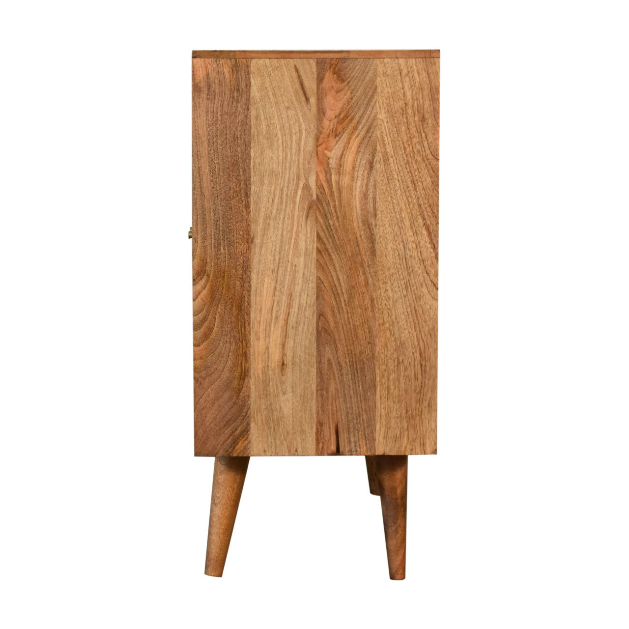 Dozza Carved Mango Wood 2 Door Cabinet