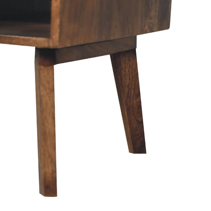 Arezzo Classic Granary Coffee Table 2 Drawers with Brass Detail