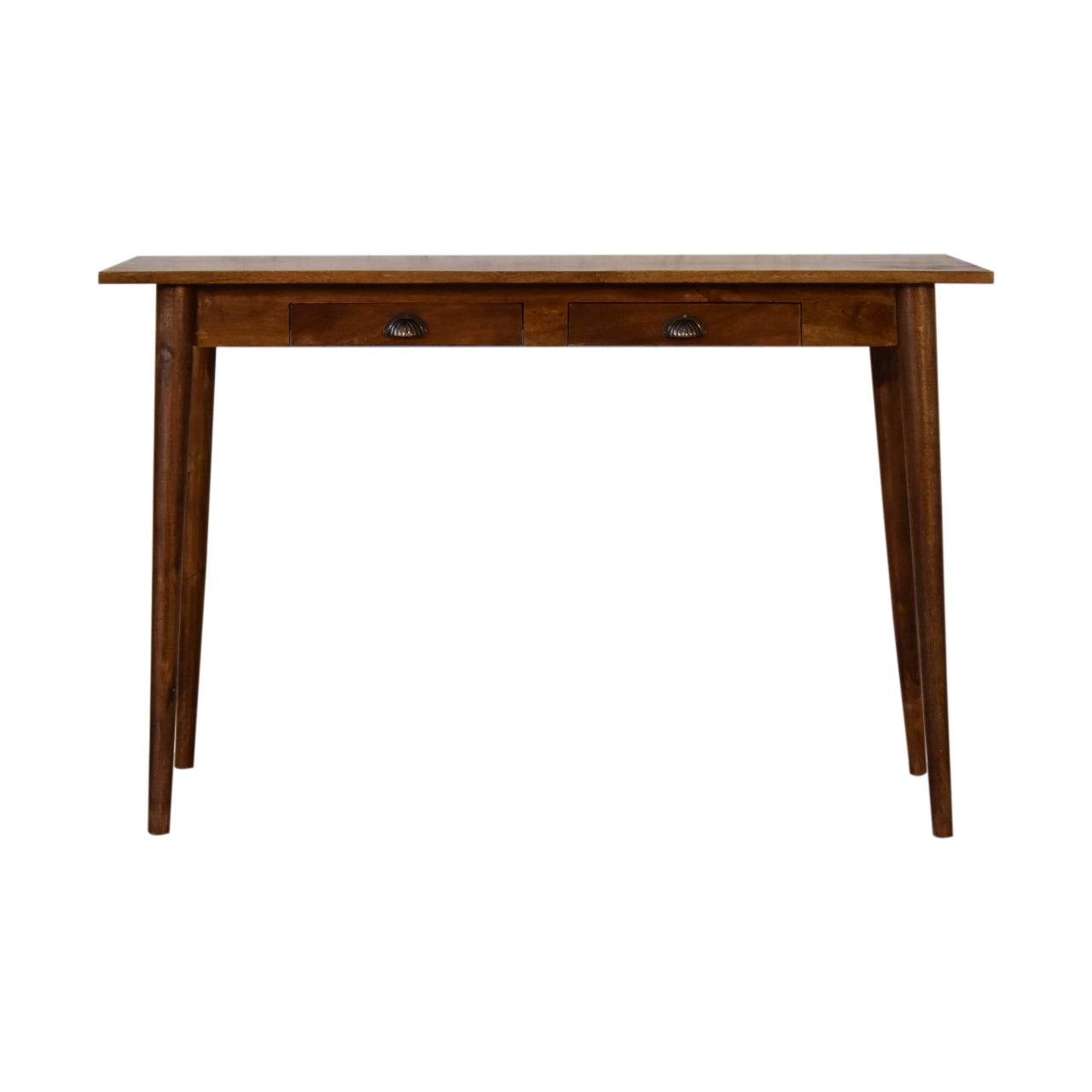 Mougins 2 Drawer Chestnut Writing Desk