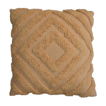 Set of 2 Perugia Soft Mustard Diamond Cushion Covers