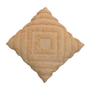 Set of 2 Perugia Soft Mustard Diamond Cushion Covers