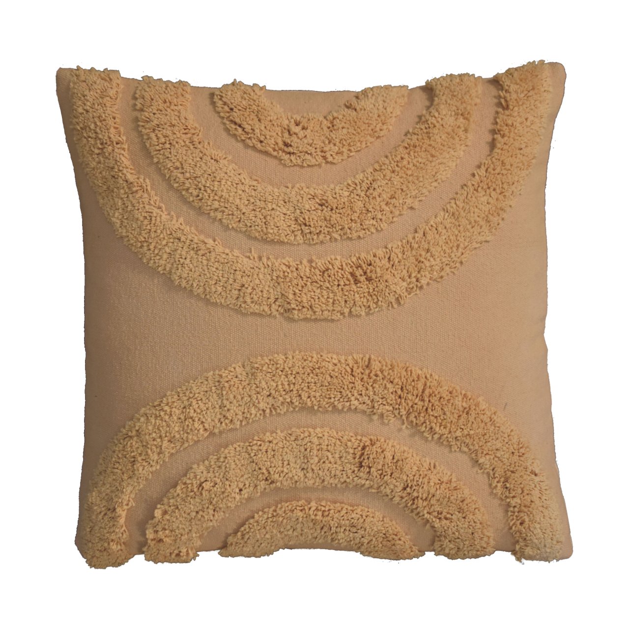 Set of 2 Urbino Arched Mustard Cushion