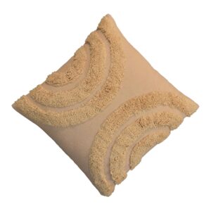 Set of 2 Urbino Arched Mustard Cushion
