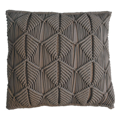 Set of 2 Rochefort Grey  Handwoven Cushion Covers
