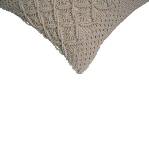 Set of 2 Ploumanac Handwoven Cream Cushions