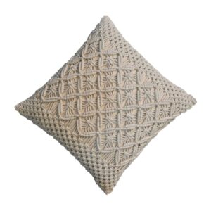 Set of 2 Ploumanac Handwoven Cream Cushions