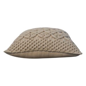 Set of 2 Ploumanac Handwoven Cream Cushions
