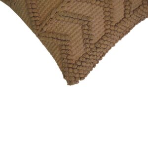 Set of 2 Snowshill Coffee Zig Zag Handwoven Coffee Cushion Covers